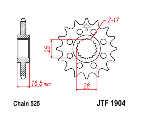 Pignone trasmissione 525 - jt, 17