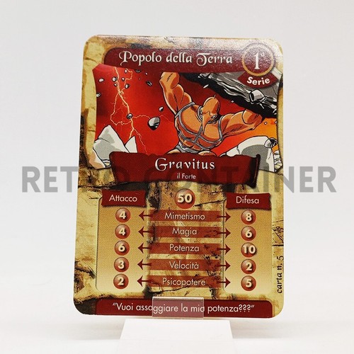 Gormiti vintage battle - cards,
