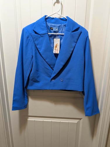 Nuovo giacca blazer cropped - blazer,