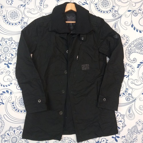 Firetrap black coat dark - firetrap,