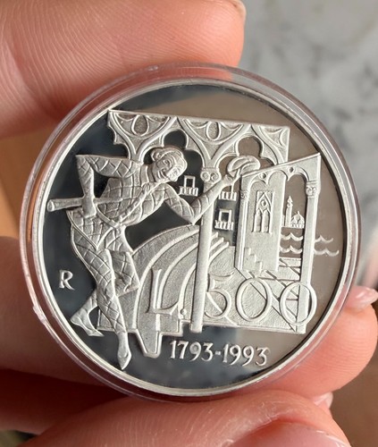 500 lire 1993 goldoni argento - 500,
