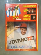 DEEJAY SHOW N 8 APRILE 1988 JOVANOTTI DURAN DURAN STING CURE MORRISSEY FRANKIE