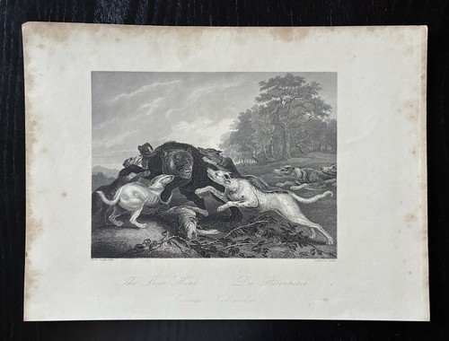 1850 the bear hunt - 1850,