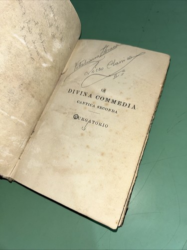 Divina commedia cantica - la,