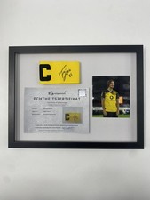 Fascia Capitano Fabio Silva Firmato Im Telaio Borussia Dortmund Autografo COA