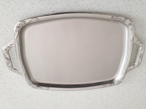 Vassoio acciaio inox - , 18/10