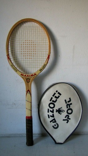 Racchetta tennis legno - tennis, in