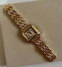 Vintage Womens Watch | Screw Love Watch | Leopard Style Watch | Felise Atelier