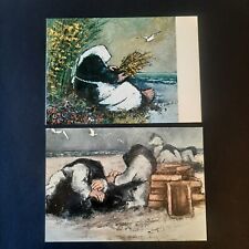 cartoline mario lupo donne sole,donna con ginestre antologica 1978 grottammare