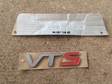 9658712680 EMBLEMA FREGIO VTS PER CITROËN C4 C2 Saxo Xsara NUOVO ORIGINALE