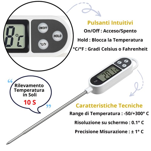 Atec termometro digitale lcd - atec,
