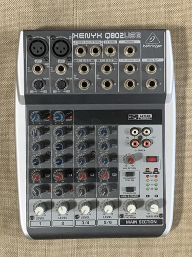 Behringer xenyx q802usb - behringer, mixer