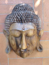 💥 Volto di Buddha in legno