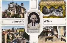 Souvenir d'Ars (Ain), cartolina multifoto ngl G4711