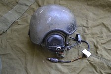 Elmo casco equipaggio veicolo blindato carro US Army con headset MK-1697/G