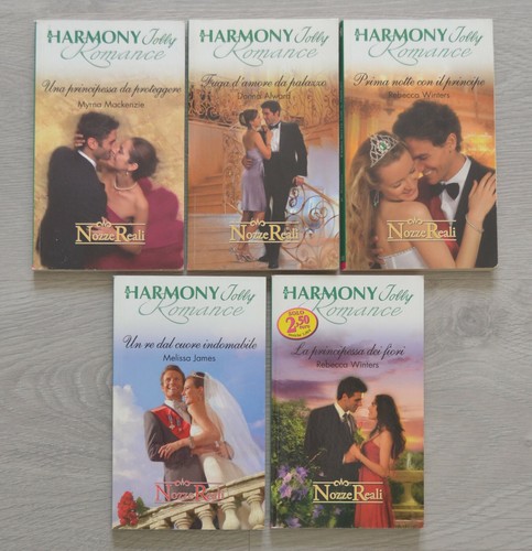Lotto stock romanzi harmony - romanzi,