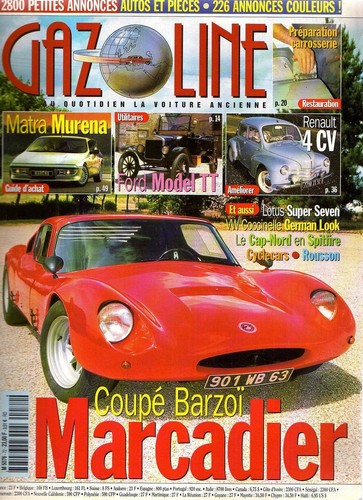 Gazoline coupe marcadier - coupe,