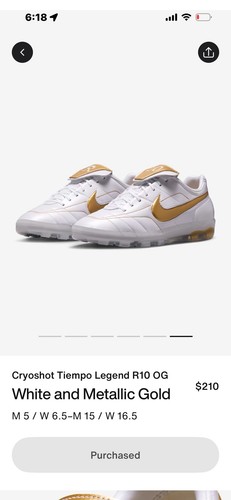 Nike cryoshot tiempo - tiempo, legend