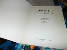 ELLERO FRIULI FRA DUE PRIMAVERE (TERREMOTO) FOTO URSELLA AGF 1977 COME NUOVO 