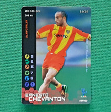 Football Champions 2003-04 "Ernesto Chevanton" 057/100 Foil Lecce -PERFETTA