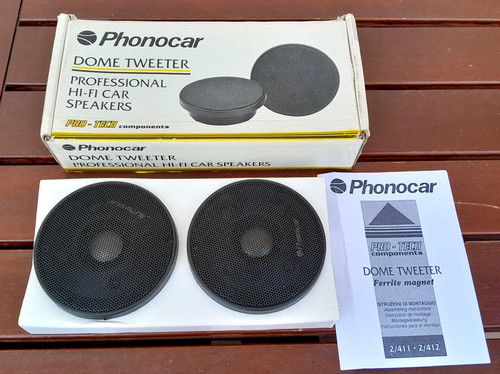 Coppia phonocar dome tweeter - coppia,