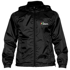 Giacca antipioggia ricamata