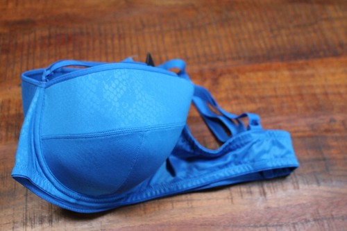 Reggiseno balconcino blu - , di