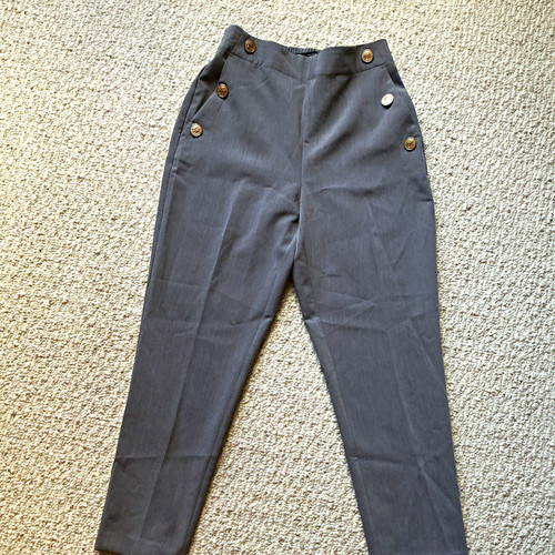 Zara pantalone donna grigio - pantalone,