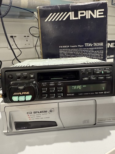 Alpine vintage tda - alpine, radio