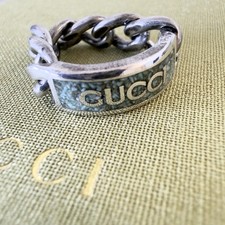 Anello Gucci nuovo argento Ag