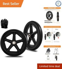 Ruote di ricambio per sedia a