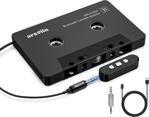 Car audio cassette aux - audio,