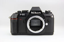 Nikon F-301 fotocamera reflex analogica nera # 9291