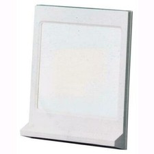 Specchio con mensola arredo bagno Athena 38x15x58h cornice in tecnocrom