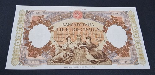 Rara diecimila 10000 - diecimila, lire