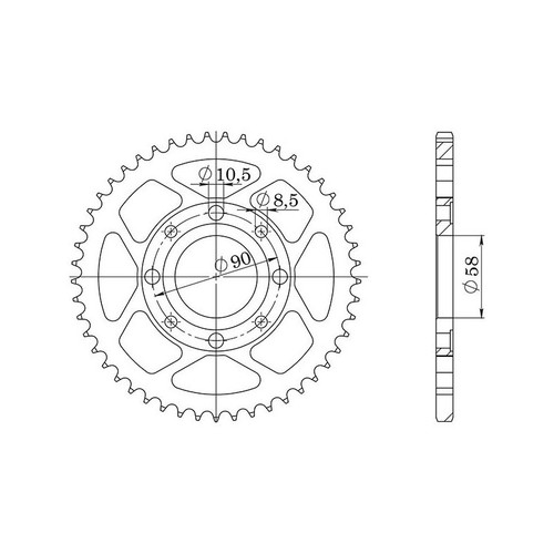 Sgr corona p428 d47 per - sgr, ac