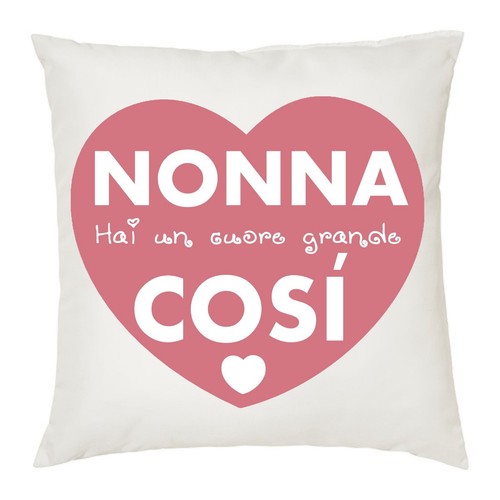 Cuscino scritta nonna - x,