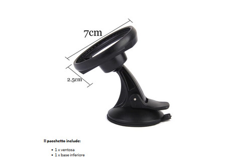 Supporto ventosa per - , auto