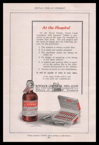 1923 novocol chemical - 1923,