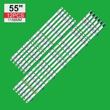 KIT 12 BARRE STRIP LED PER TV