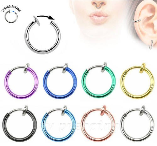Cerchio finto clip on - clip-on, ip