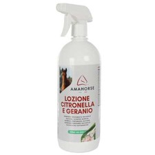 Spray repellente per cavalli naturale alla citronella contro mosche tafani 1 LT