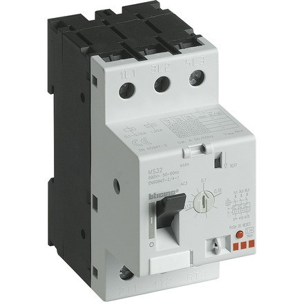 Salvamotore magnetotermico - magnetotermico, 3p
