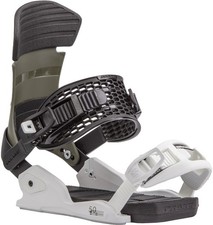 Attacchi snowboard Drake Fifty Freestyle bianco L