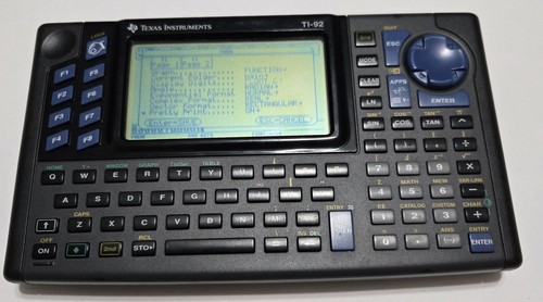 Texas instruments - instruments, ti‐92