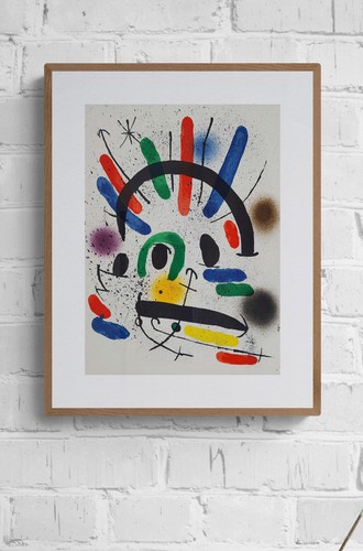 Joan miro litografía - joan, edt