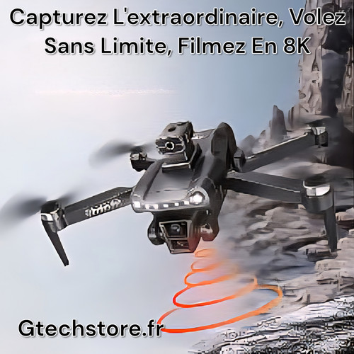 Drone pliable xiaomi v198 gps - drone,