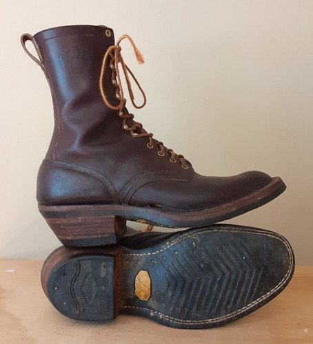 Stivali vintage white - white's, packer