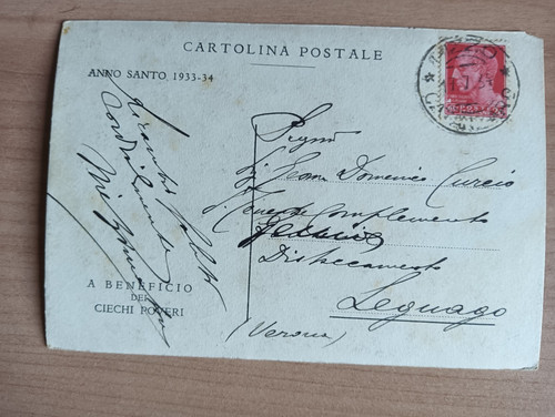 Cartolina arte italia - cartolina,