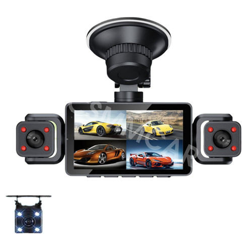Dash cam canali 3 pollici - 4,